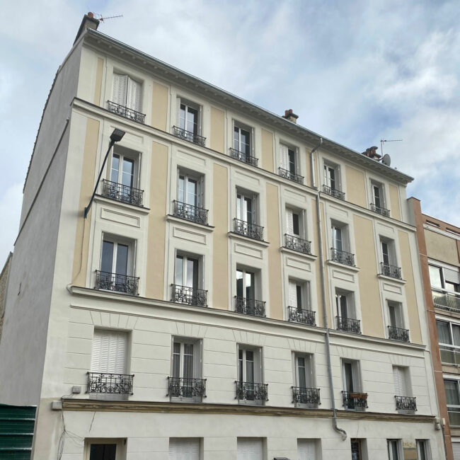 Traitement des façades parisiennes