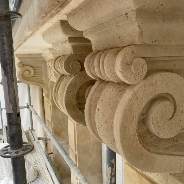 Ravalement de façade en pierre à Paris