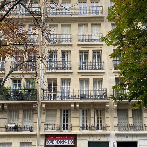 Ravalement de façade en pierre à Paris