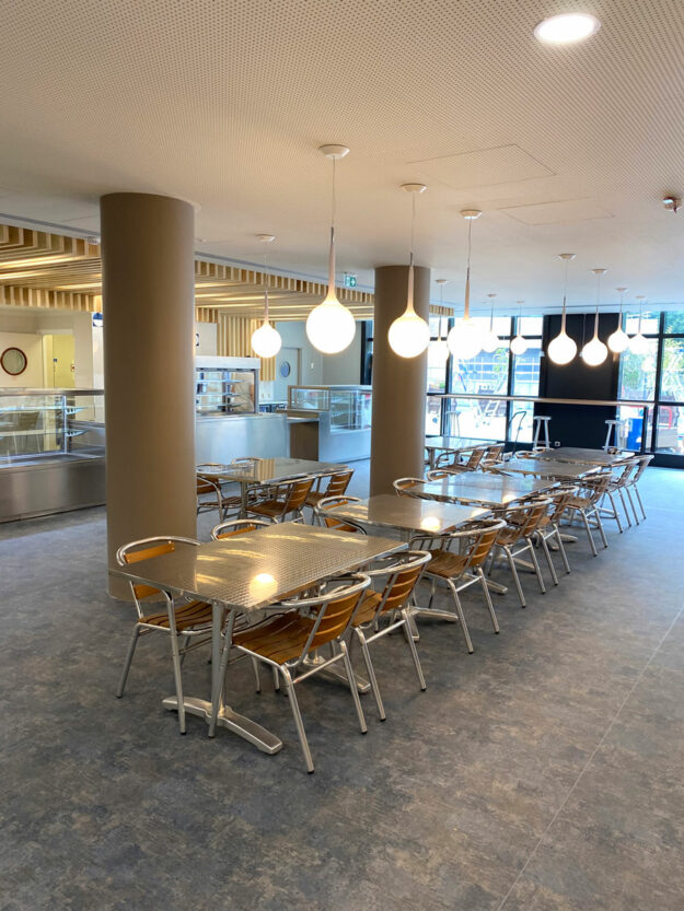 EDF CAP AMPERE : Rénovation d'une cafétéria
