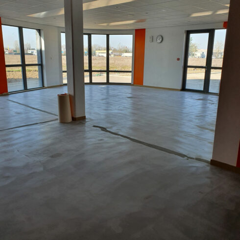 GS ORMOY : Pose de sols souples dans un établissement public