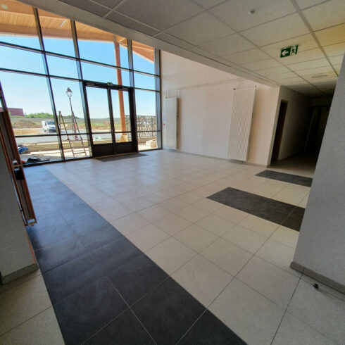 GS ORMOY : Pose de sols souples dans un établissement public