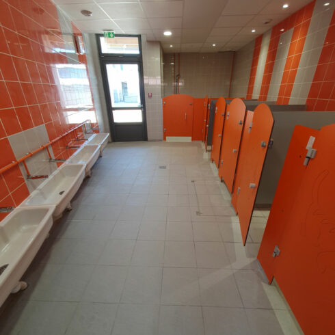 GS ORMOY : Pose de sols souples dans un établissement public