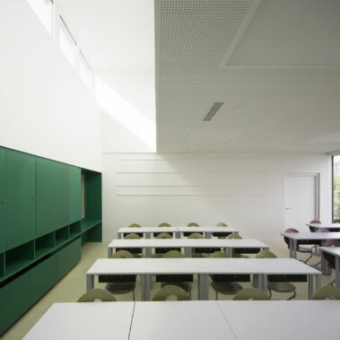 GS VILLEJUIF : pose de sols souples dans un établissement scolaire