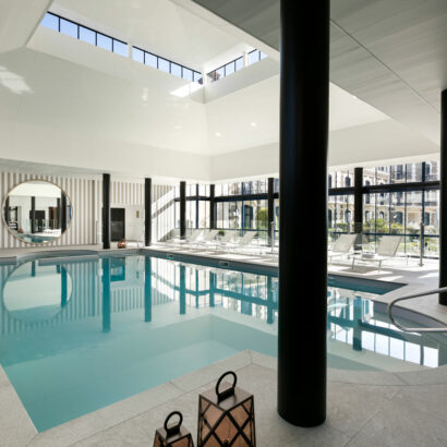 GRAND HÔTEL DE DINARD : rénovation de la piscine