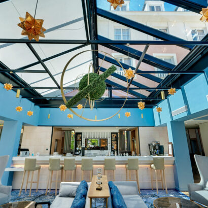 HOTEL DREAM CASTLE : rénovation Hall d'accueil