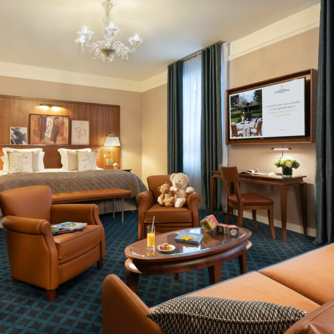 Peinture et decoration d'un hôtel ©Fabrice Rambert