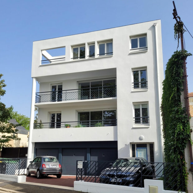 Immeuble à MEUDON : ravalement de façade