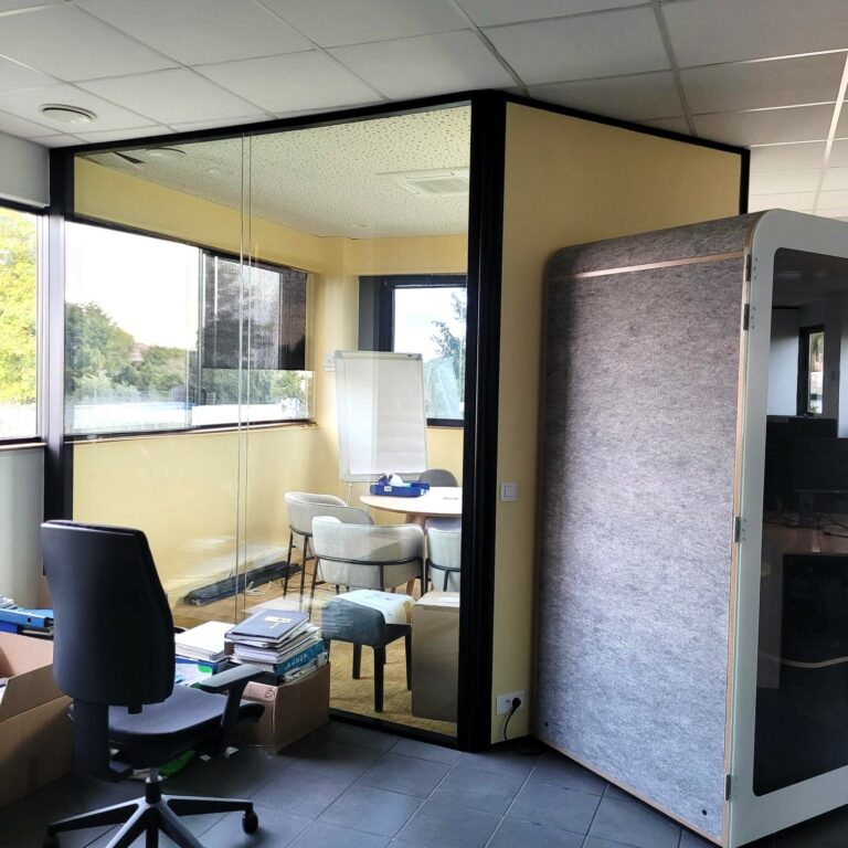 SIÈGE SOCIAL EPI : travaux de peinture et d'aménagement de bureaux